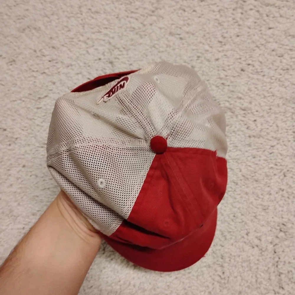 Vintage Houston Astros Hat Cap Mens Red Nike Baseball Snapback Mesh Sports 90s